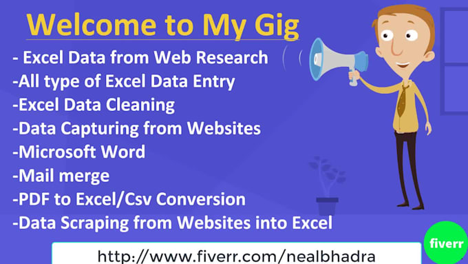 do fast and accurate data entry and web research in one day