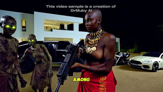 create stunning african american storytelling and  folktale ai videos