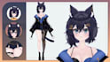 design live2d vtuber model, vtuber rigging, vtuber commission, anime vtuber