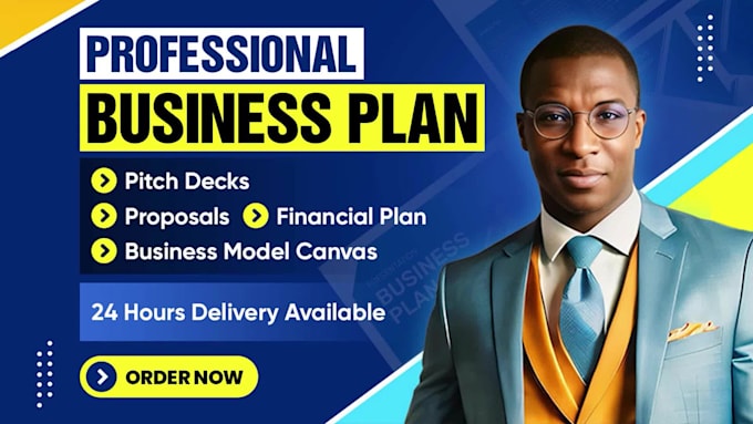 develop your detailed business plan, business model canvas and pitch deck