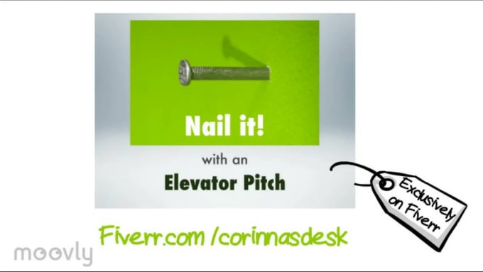 Help You Nail Your Pitch By Corinnasdesk