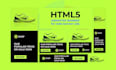 design fresh animated HTML5 banner ads