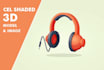 create cel shaded 3d products and game assets
