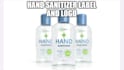 hand sanitizer and soap bottle packaging design