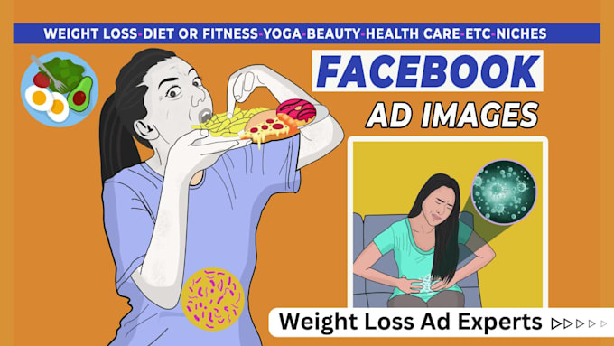 design weight loss facebook ad images that convert