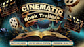 create a cinematic book trailer video