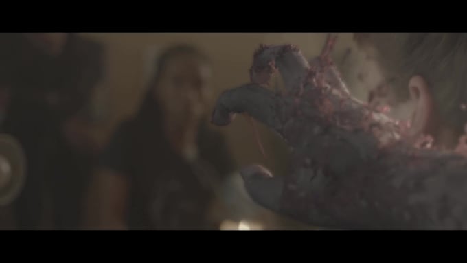 vfx compositing, smoke fire, explosion blood effects, cgi integration and horror