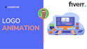 animate logo for you