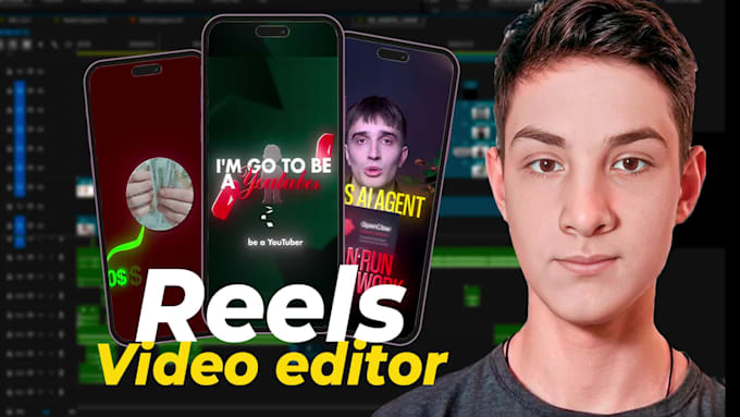 edit professional short form videos for reels and ads