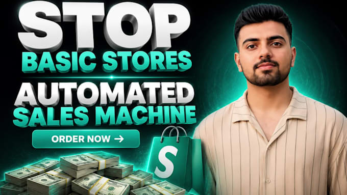 build optimized  shopify store with ai chatbot and automated email flows