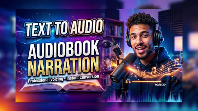 generate ai voiceover for your audiobook