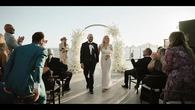 cinematic wedding video editing