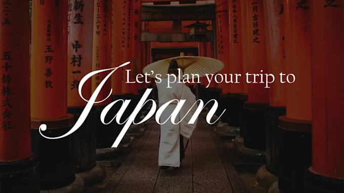 plan your awesome travel to japan