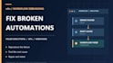fix n8n workflow errors, failed executions and webhook bugs
