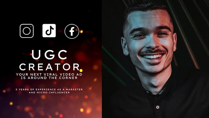 create ugc videos for your product or services for tiktoks and ig reels