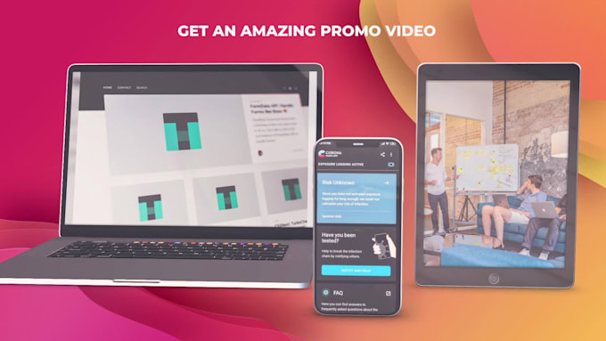 create a promo video or short video ad