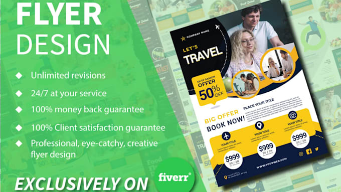 design corporate, event, real estate,retro flyer design,business flyer or poster