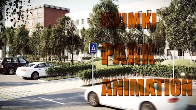 do 3d architectural landscape master plan renderings animation