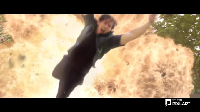 do vfx explosion and fire effects for your shots