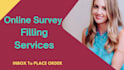 fill online survey forms