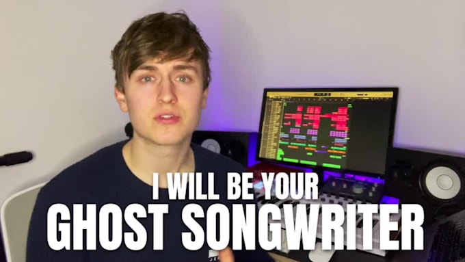 be your ghost songwriter, lyric and melody writer