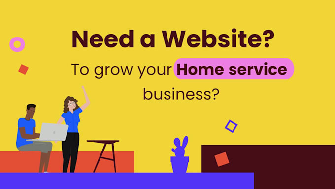 design modern plumber, cleaning or roofing service websites