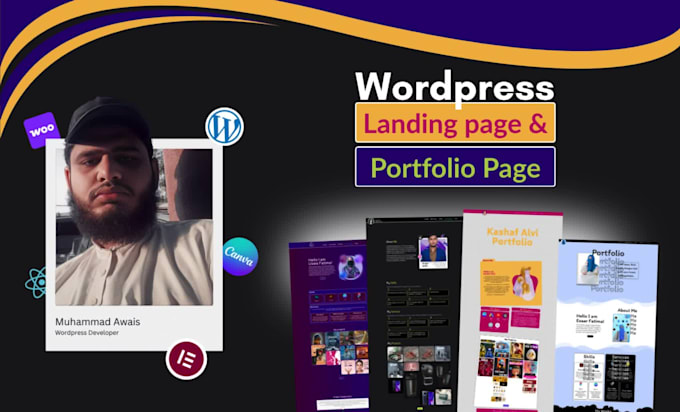 develop a responsive wordpress website with elementor