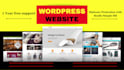 setup wordpress business website, wordpress blog website with wordpress template
