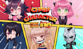 draw chibi anime, vtuber, original character and emotes