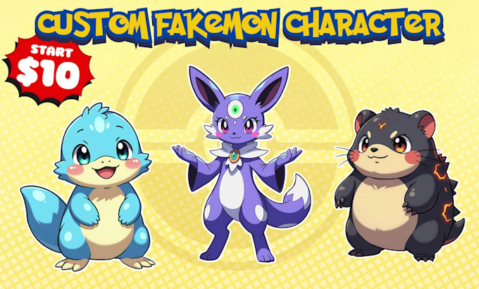 create your custom fakemon and pokemon style art