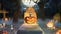 make horror halloween greetings intro video