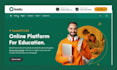 build lms educational website online course website education, elearning website