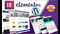 be your elementor expert for a wordpress website
