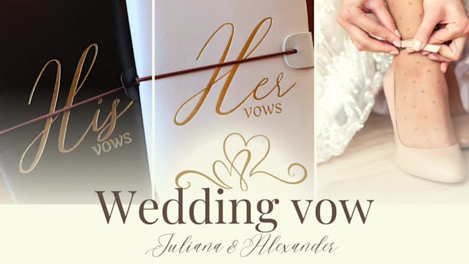 write your wedding vow, toast, or speech