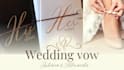 write your wedding vow, toast, or speech