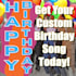 sing a custom happy birthday song