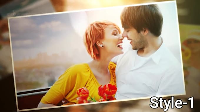 create awesome memorial slideshow video with your images