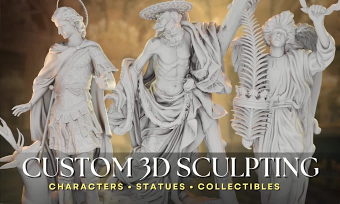 sculpt 3d sculpting for printing, modeling 3d printing character