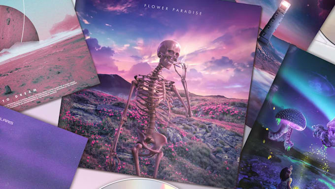 design a unique single or album cover