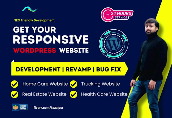 design home care healthcare ,clinic website in 15 hours