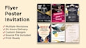 design professional posters, flyers or invitations