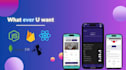 develop android and ios mobile app using react native and expo