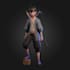 design 3d character model for game and animation
