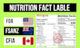 create cfia compliant canadian bilingual nutrient facts table