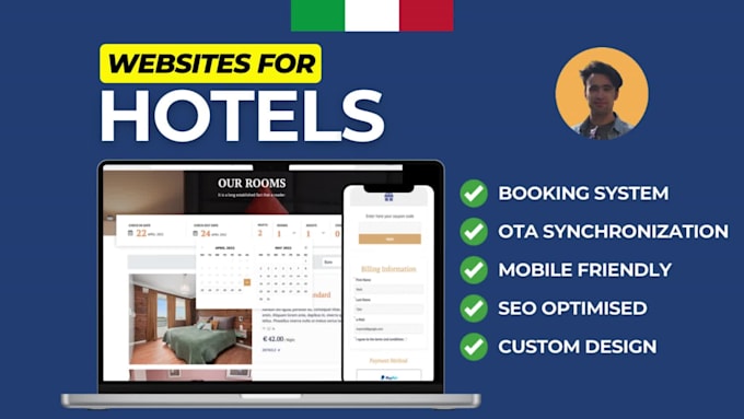 design a hotel or travel booking website on wordpress