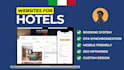 design a hotel or travel booking website on wordpress