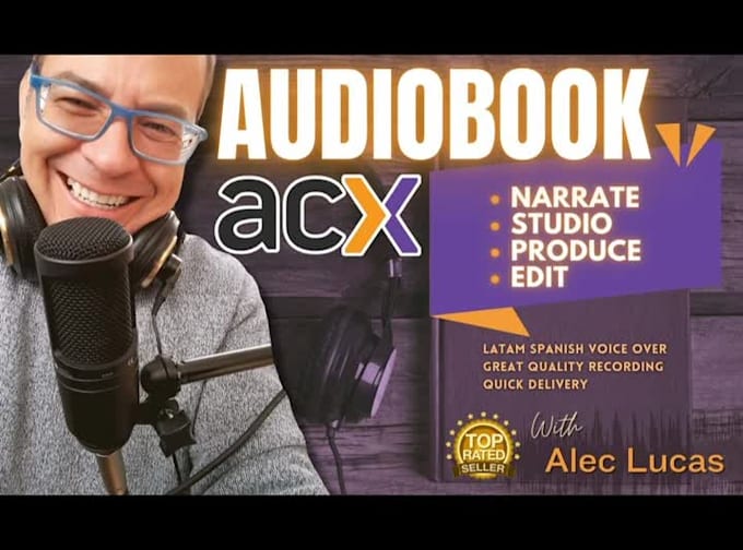 be your spanish male voice over for audiobooks