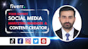 be your social media marketing manager and content creator