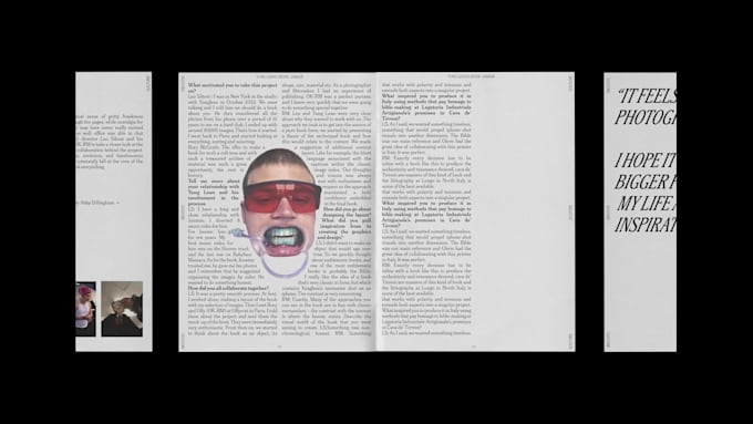 design your magazine, zine, catalog, booklet etc