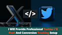 setup twitter x pixel and conversions API capi via GTM for ads tracking